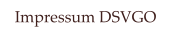 Impressum DSVGO