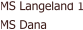 MS Langeland 1 MS Dana